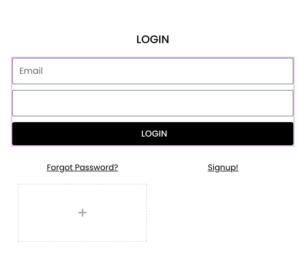 Login Form placed on My account Page of Woo-Commerce Site
